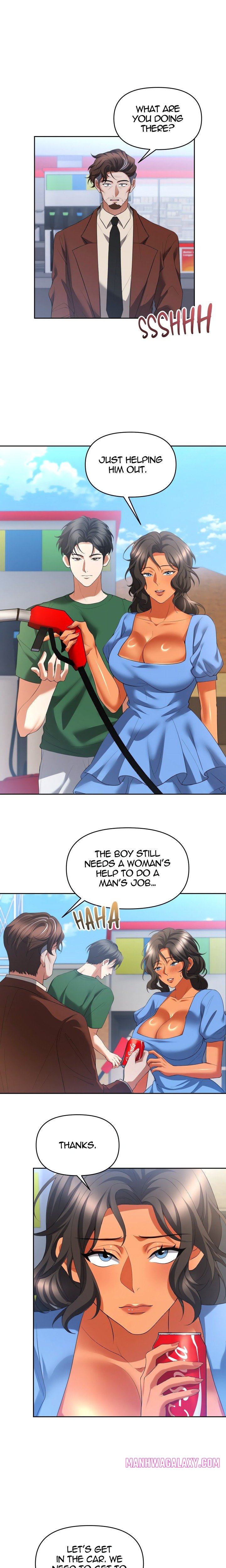 Backseat Trip with my Stepmother (Uncensored) - Chapter 2 Page 1