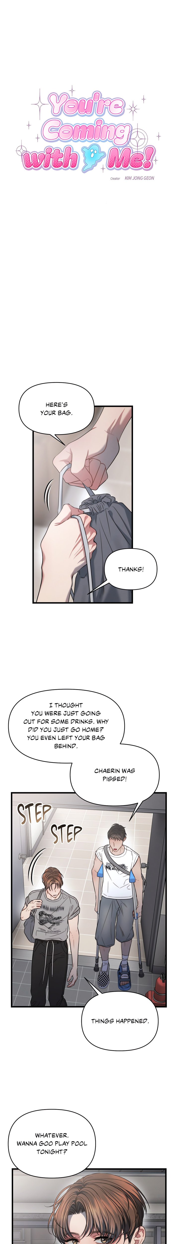 You’re Coming With Me! - Chapter 6 Page 1