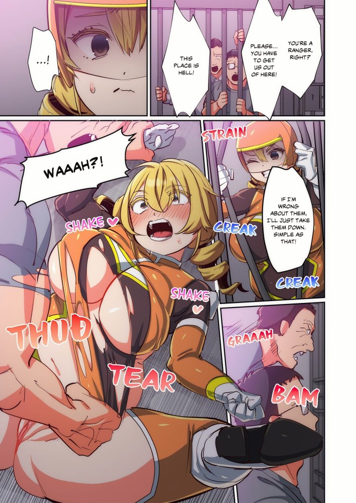 Pitiful Ranger Pink: I’m Such a Disgrace, but It Feels So Good! (Uncensored) - Chapter 17 Page 11