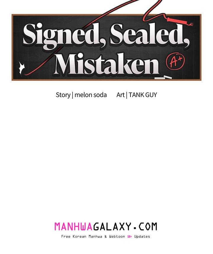 Signed, Sealed, Mistaken (Uncensored) - Chapter 34 Page 8