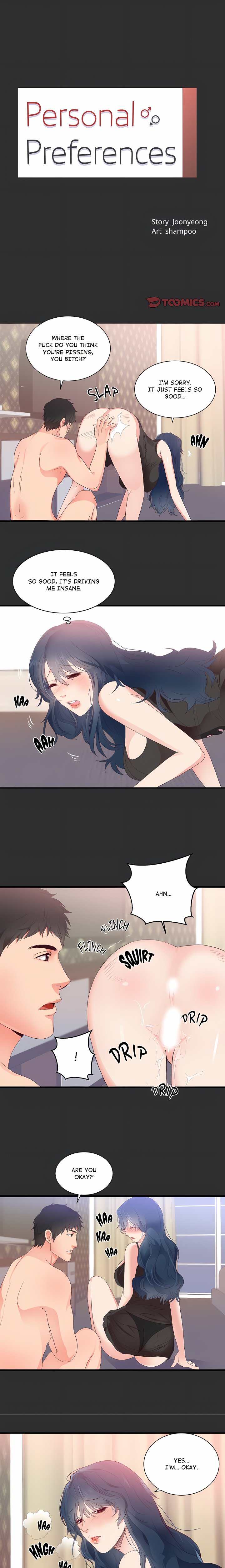 Personal Preferences - Chapter 4 Page 1