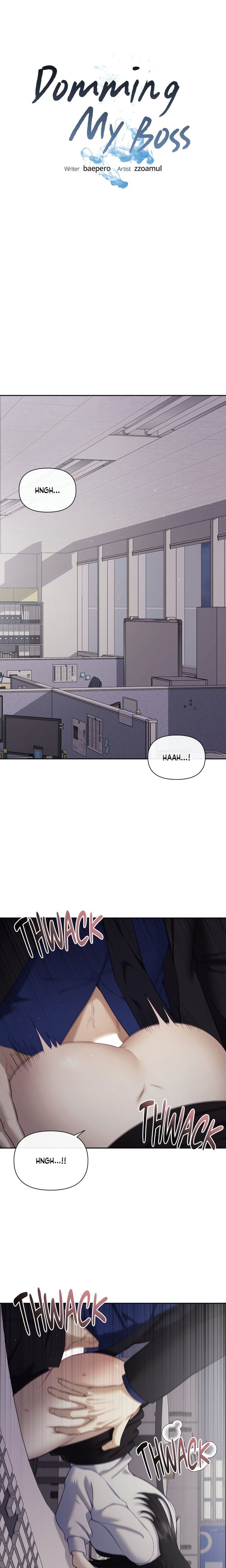 Domming My Boss - Chapter 40 Page 1