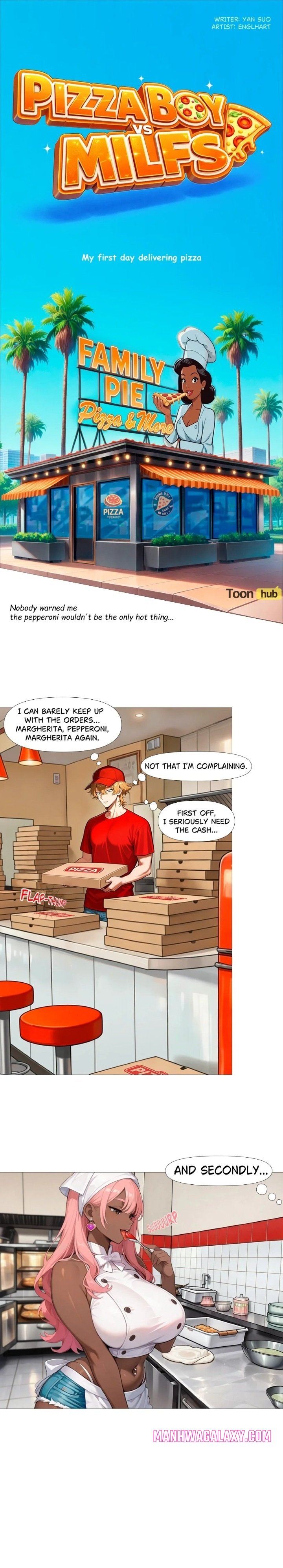 Pizza Boy vs MILFs - Chapter 1 Page 1