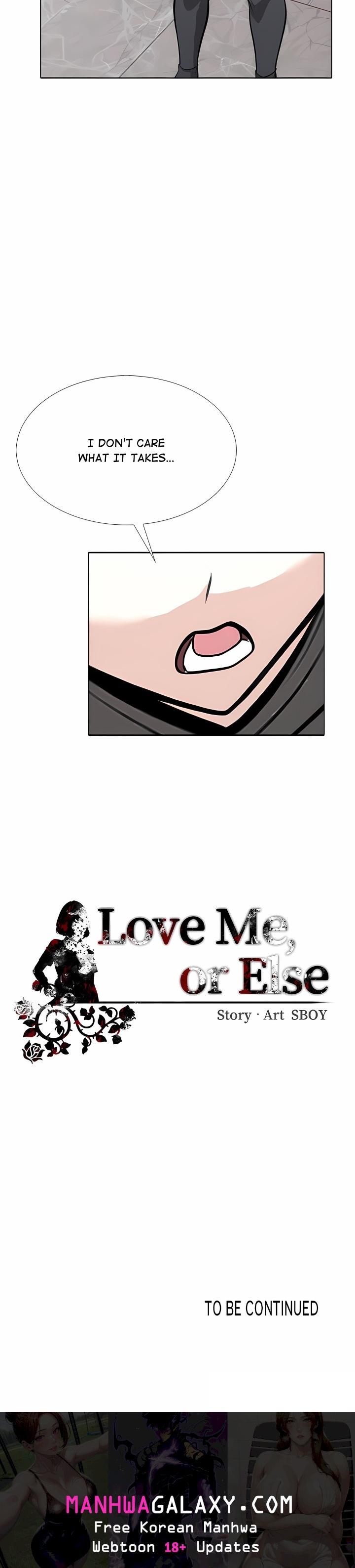 Love Me, or Else - Chapter 25 Page 22