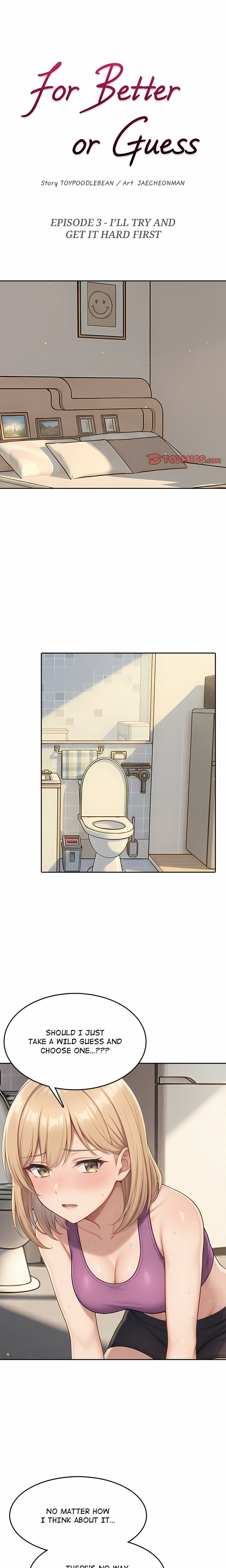 For Better or Guess - Chapter 3 Page 1