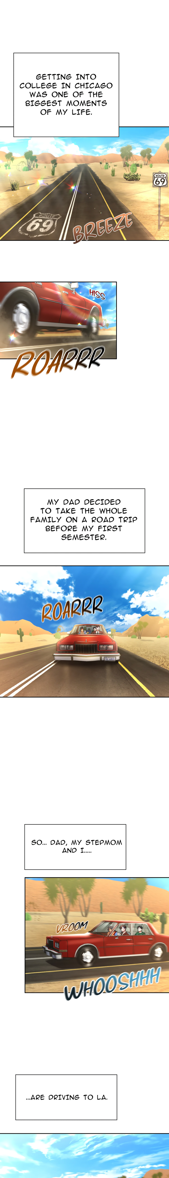 Backseat Trip with my Stepmother - Chapter 1 Page 1