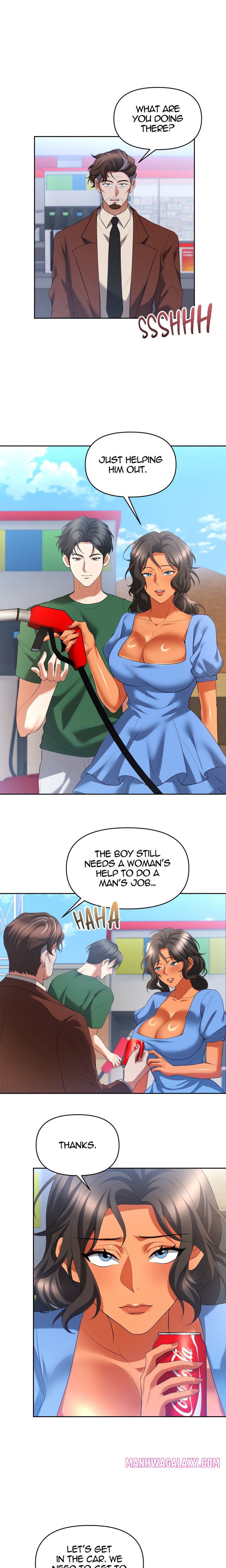 Backseat Trip with my Stepmother - Chapter 2 Page 1