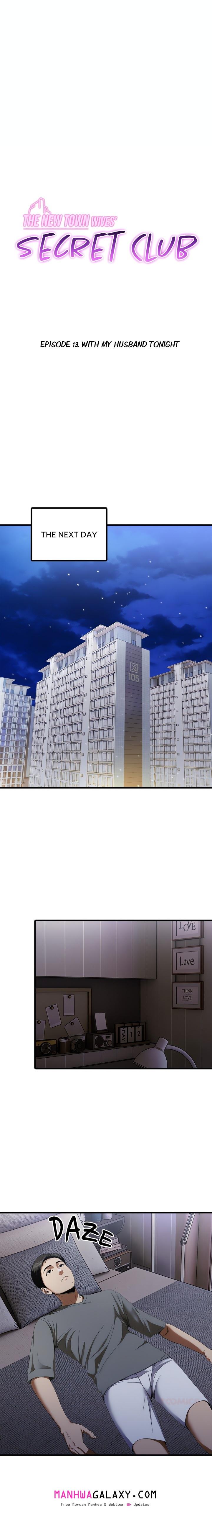 The New Town Wives’ Secret Club - Chapter 13 Page 1