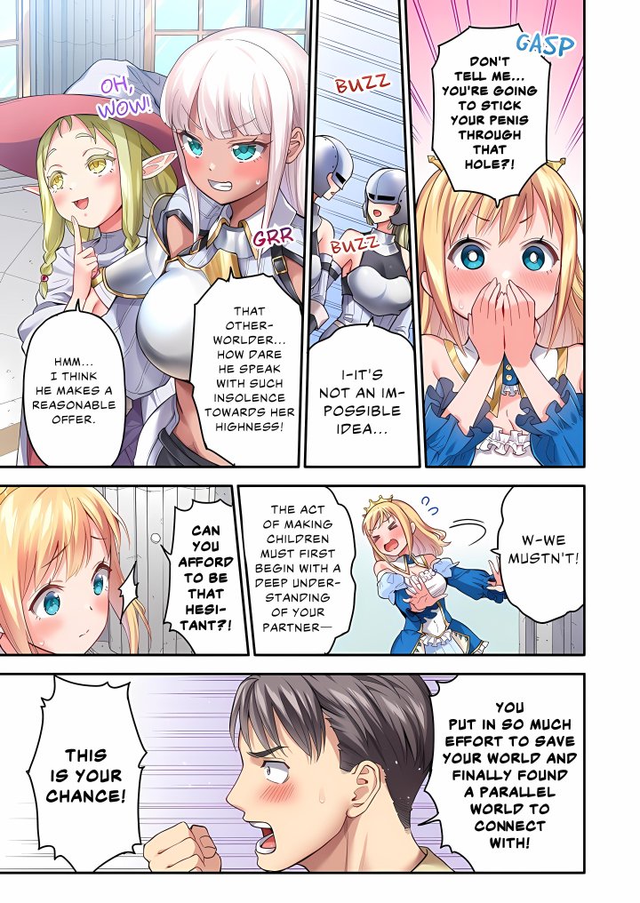 Isekai Glory Hole: It Feels Too Good Inside This Hole! (Uncensored) - Chapter 1 Page 9
