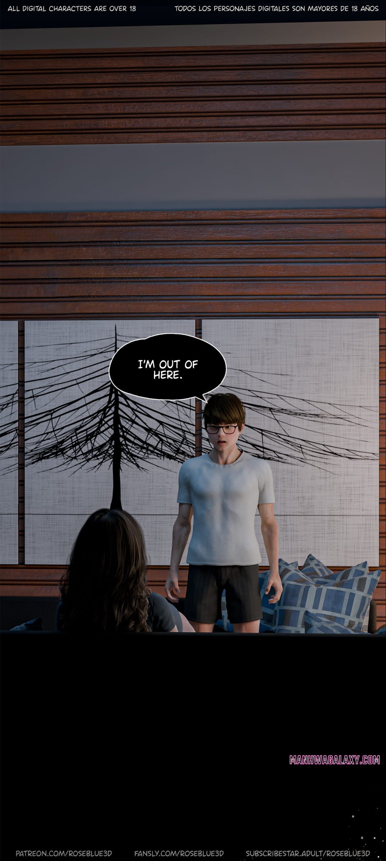 My Neighbor's Widow - Chapter 49 Page 85