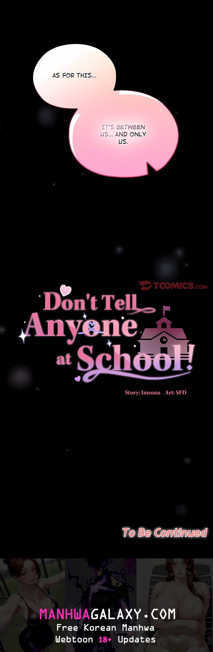 Don’t Tell Anyone at School! (Uncensored) - Chapter 41 Page 25