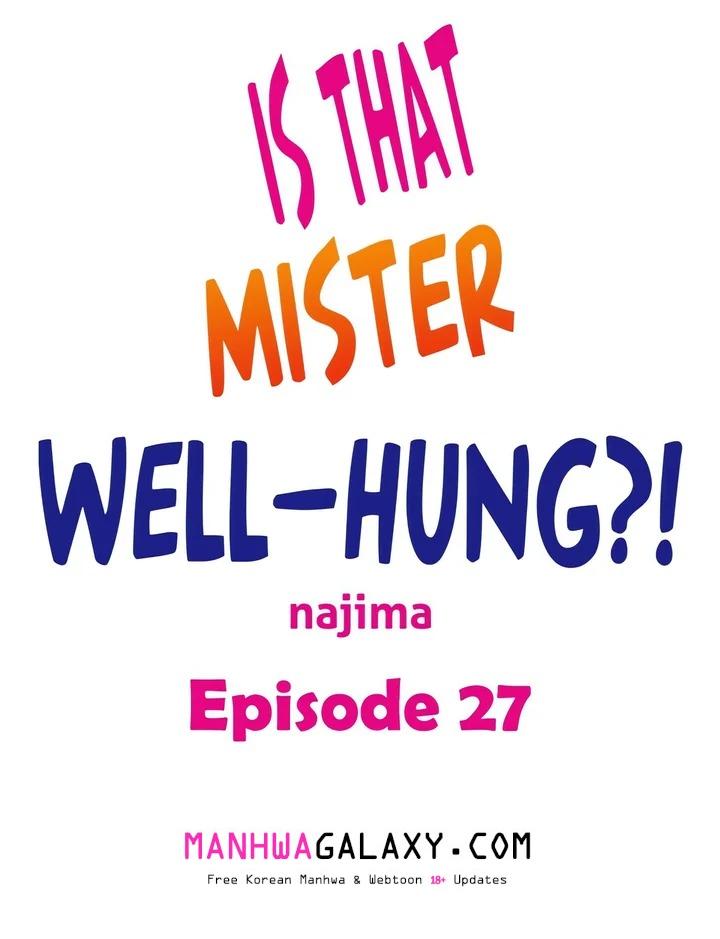 Is That Mister Well-Hung! - Chapter 27 Page 1